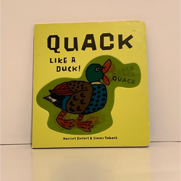 🦆 4/$25 QUACK LIKE A DUCK! BY SIMMS TABACK CHILDRENS PICTURE BOOK - USED 🦆 - Picture 2 of 7